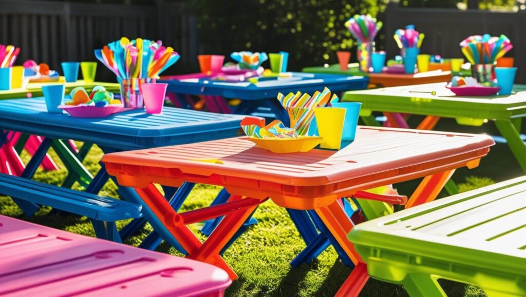 aluguel de mesas e decoração infantil no rj 